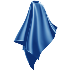 Wahl Nylon Polyester Cape Blue