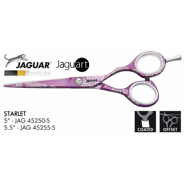 Jaguar Starlet Purple & Silver Offset