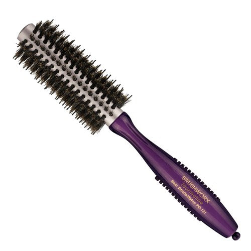 Brushworx Tourmaline Porcupine Radial Hair Brush Small
