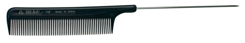EuroStil Metal Tail Comb #118 210 mm