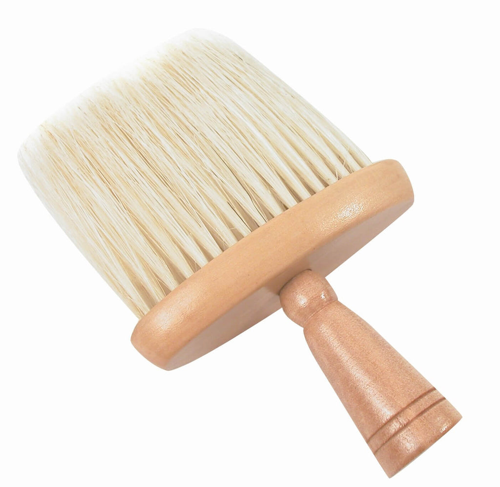 Neck Brush Wooden Hold Thick Bristle