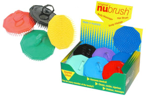 Nu-Brush Scalp Brush Black 12 pack
